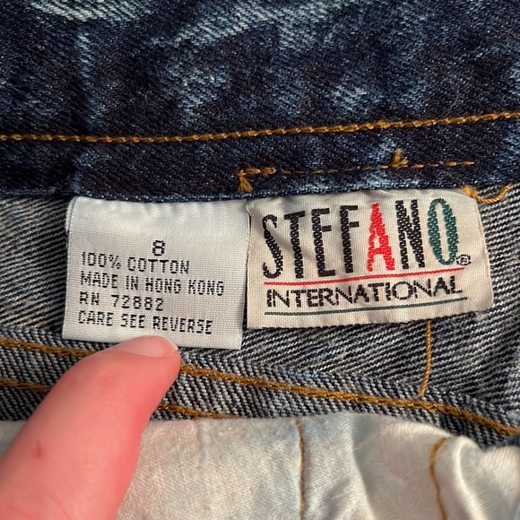 Vintage Denim Midi Skirt - Picture 5 of 6